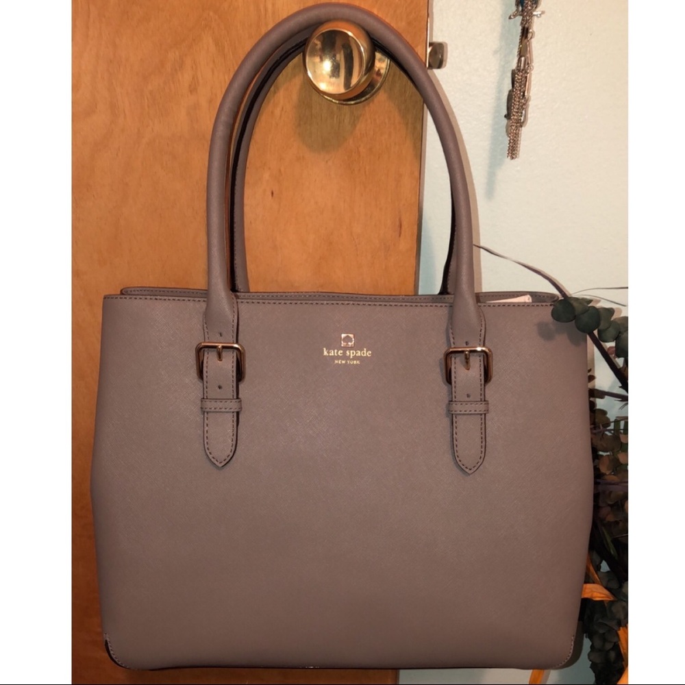 Kate Spade Cove Street Cliff Grey Airel Tote